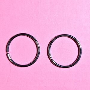 Pair Of Bendable Hoops 16GA/1.2mm
